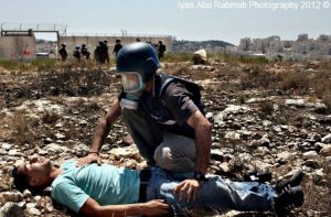 cameraman Ali AbuRahma Injured Bilin