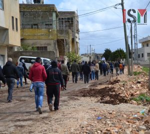 Marching in Nabi Saleh 3/3/17 (image by ISM)