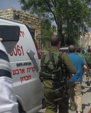 Ramming attack in Hebron