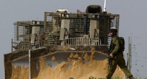 Israeli Army Razes Palestinian-owned Farm Lands in Gaza