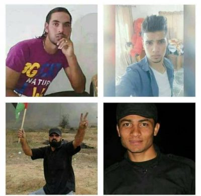 Four KIlled by Israeli forces Friday