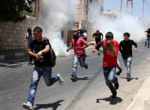 Israeli Forces Fire Tear-Gas at Schools in Hebron