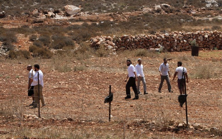 Israeli settlers invade Burin (archive image - from Wafa)