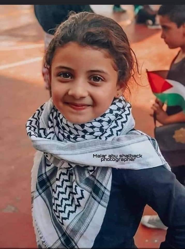 Rahaf al-Masri, 10, one of the 63 Palestinian children killed in Gaza