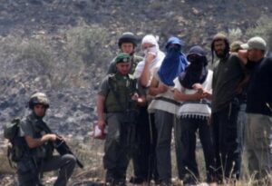 Israeli Colonizers Assault Palestinians in the Occupied West Bank