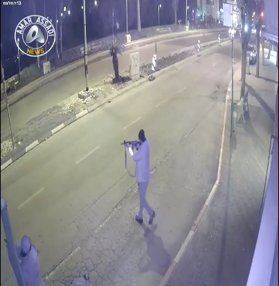 Secrity camera footage of one of the shooters