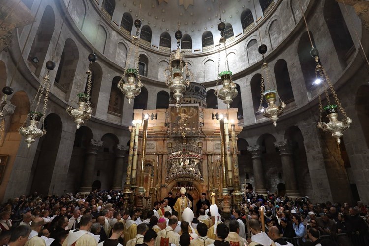 Church of the Holy Sepulchre (image from almayadeen.net)