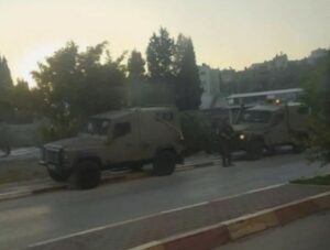 Israeli Army Confiscates Surveillance Recordings Near Jenin