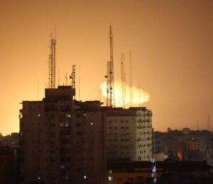 Israeli War Jets Fire Missiles Into Several Sites In Gaza