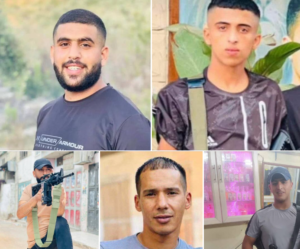 Israeli Soldiers Assassinate Five Palestinians In Nablus