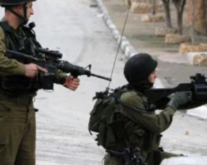 Soldier Shoots a Palestinian, Assault Two, in Bethlehem