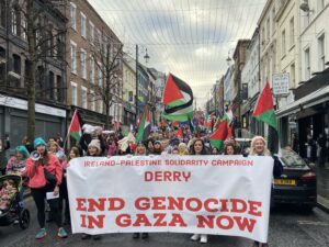 Derry Marches in Solidarity with Palestine