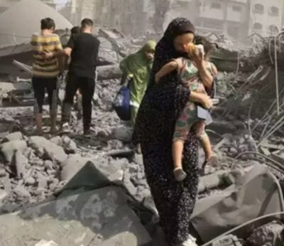 Rafah bombed
