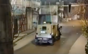 Israeli Forces Shoot a Palestinian, Abduct Sixteen, Near Hebron