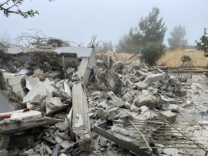 Israeli Army Demolishes Three Homes Near Bethlehem