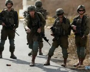 Israeli Soldiers Shoot A Palestinian Near Nablus