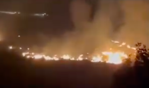 Israeli Colonizers Burn Crops Near Ramallah