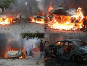 Updated: Army Abducts A Palestinian, Detonates, Burns Cars, In Jenin