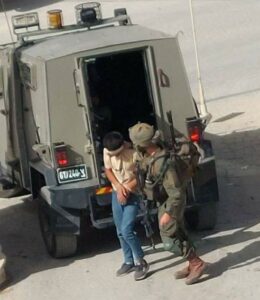 Army Abducts Three Palestinians, Including Two Children, in Nablus