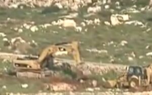 Israeli Soldiers Bulldoze Palestinian Lands In Salfit