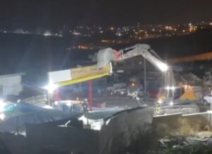 Army Demolishes Gas Station Near Jerusalem