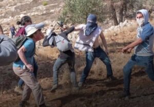 Israeli Colonizers Attack Shepherds, International Activist, In Jordan Valley