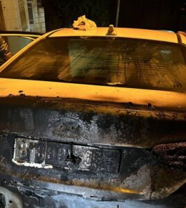 Soldiers Shoot a Palestinian, Seize a Home, Burn a Vehicle, Near Ramallah