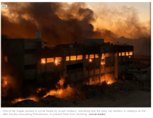 In northern Gaza, “We are just waiting for death to come.