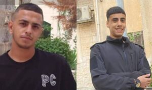 Israeli Army Executes Two Palestinians, Including a Child, Near Jenin