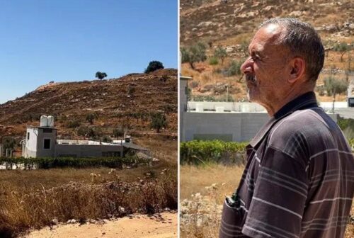 Israeli settlers force Palestinian Christian family from West Bank home